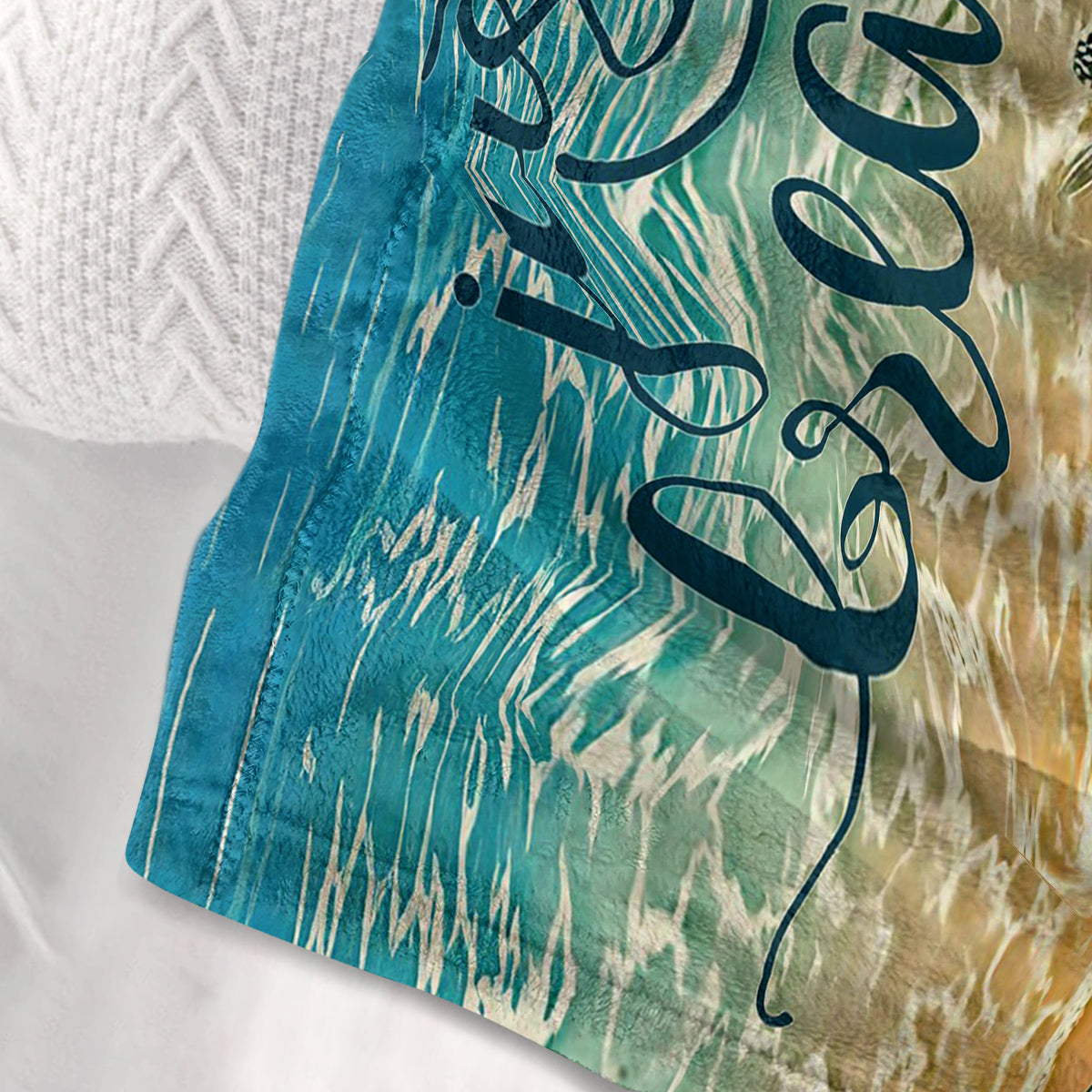 Sea Turtle Plush Fleece Blanket — Ultra-Soft, Warm & Cozy Throw (3 Sizes)