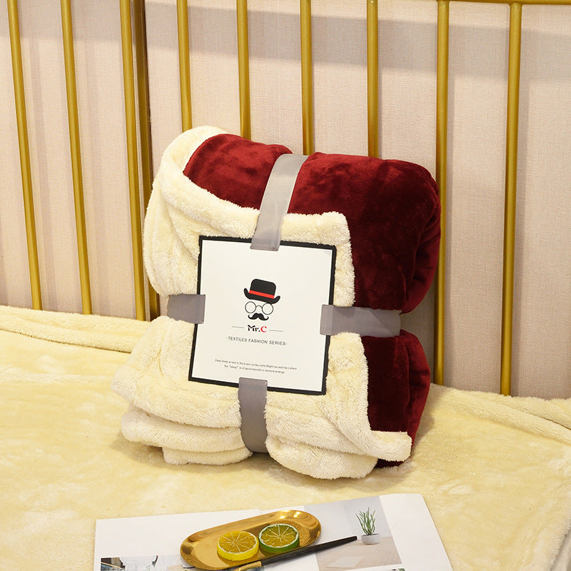 Cozy Plush Fleece Blanket — Ultra-Soft, Thick & Warm Throw for Couch, Bed & Home Décor (Multiple Sizes & Colors)