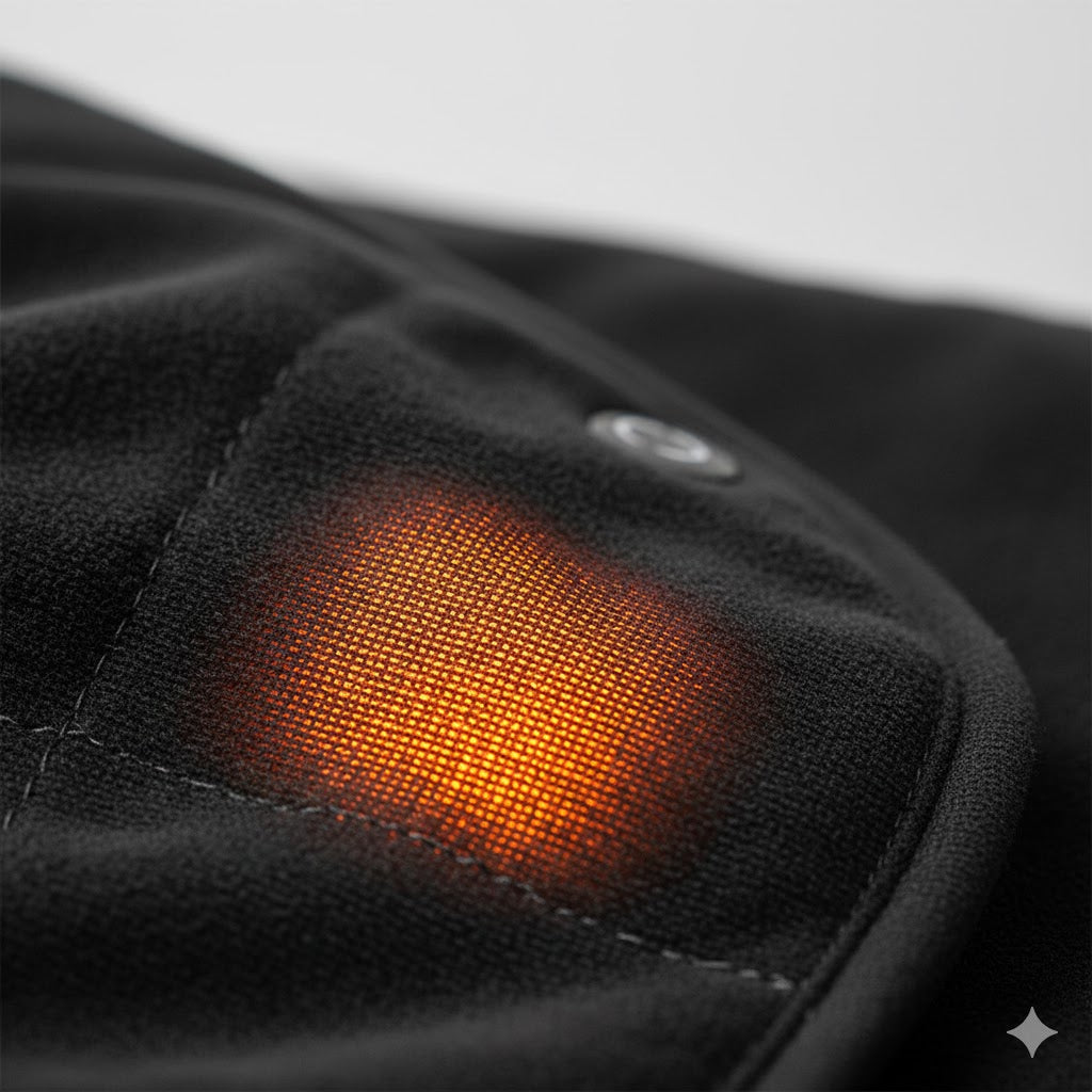 USB Heated Shawl — 3 Heat Levels, Zippered Wrap (Normal & Tassel Styles)