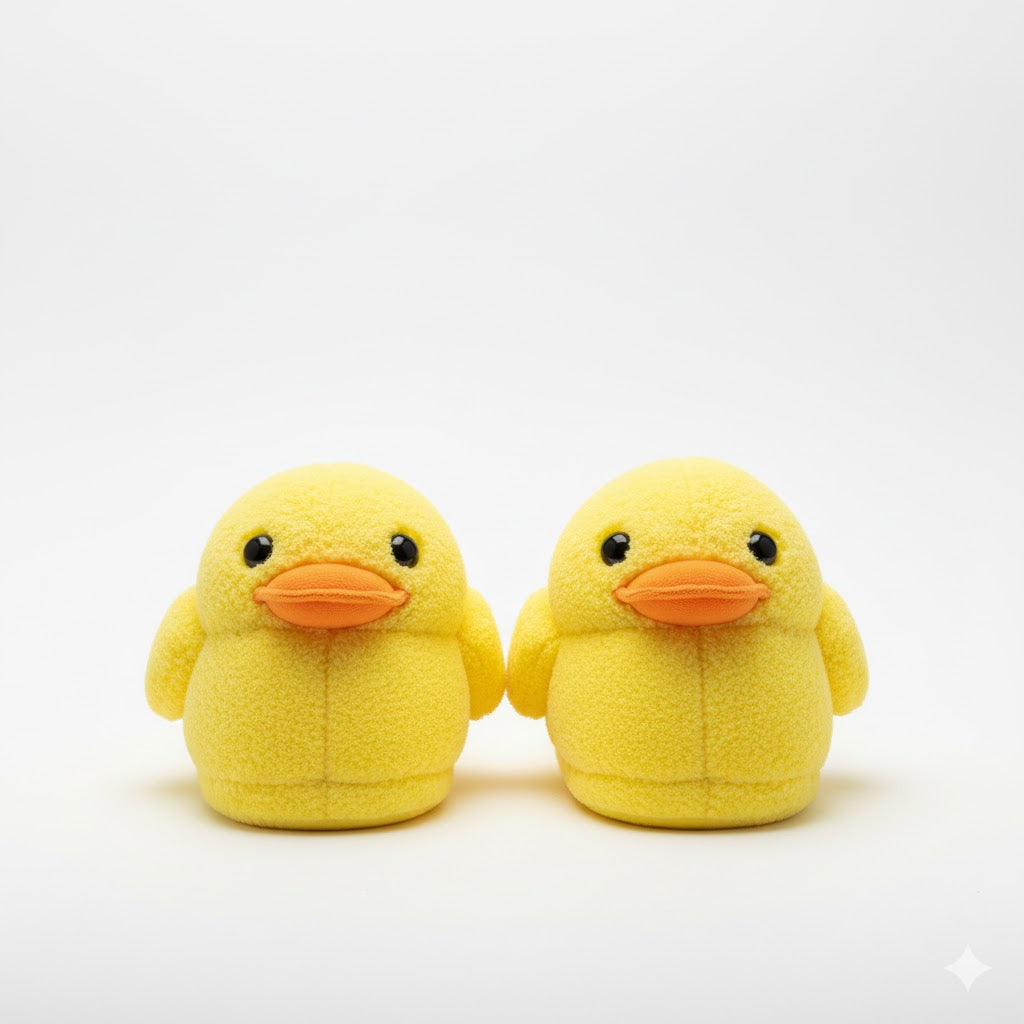 Cozy Duck Plush Slippers — Ultra-Soft Cartoon Warm Home Slippers (Men & Women)