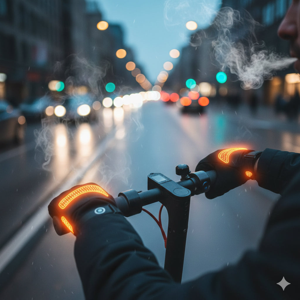 Rechargeable Heated Gloves — Instant Warmth for Cycling, Outdoor Work & Winter Sports