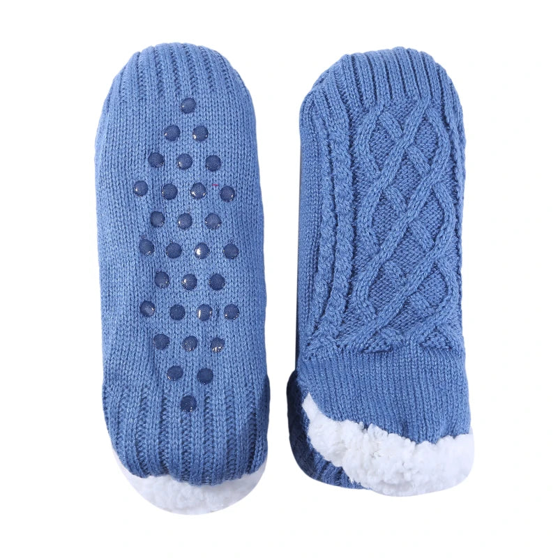 Men’s Thermal Slipper Socks (Non-Slip • Thick • Ultra Soft)