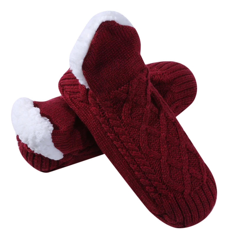 Men’s Thermal Slipper Socks (Non-Slip • Thick • Ultra Soft)