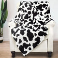 Cozy Cow Print Fleece Blanket – Soft Farmhouse Throw for Couch, Bed & Kids