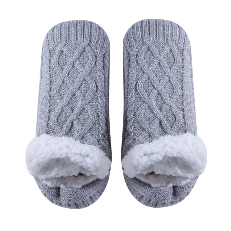 Men’s Thermal Slipper Socks (Non-Slip • Thick • Ultra Soft)