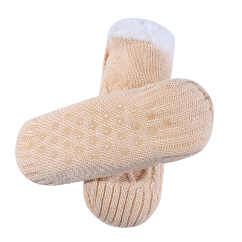 Men’s Thermal Slipper Socks (Non-Slip • Thick • Ultra Soft)