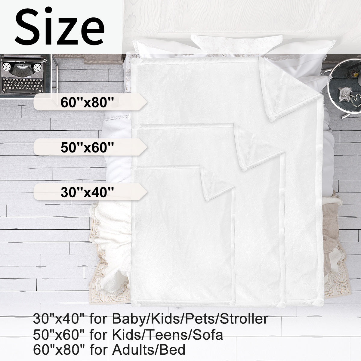 Hummingbird Floral Fleece Throw Blanket – Soft, Lightweight & Cozy Printed Throw for Couch, Bed, Office & Travel (3 Sizes)